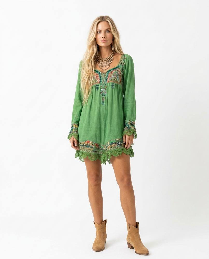 Nord Wear - Aobir | Embroidered Long-Sleeved Tunic Women