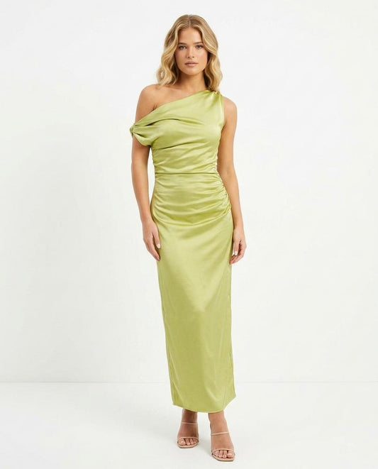 Nord Wear - Zilad | Asymmetrical Ruched Maxi Dress Women