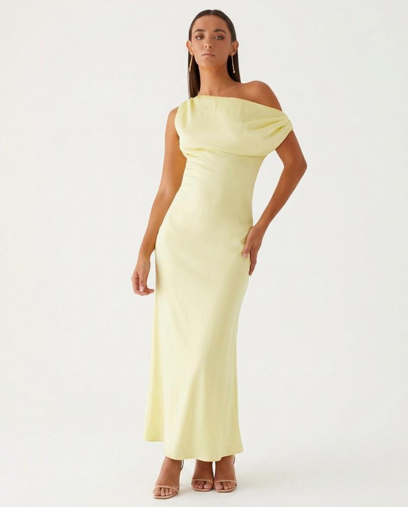 Nord Wear - Zilad | Asymmetrical Ruched Maxi Dress Women