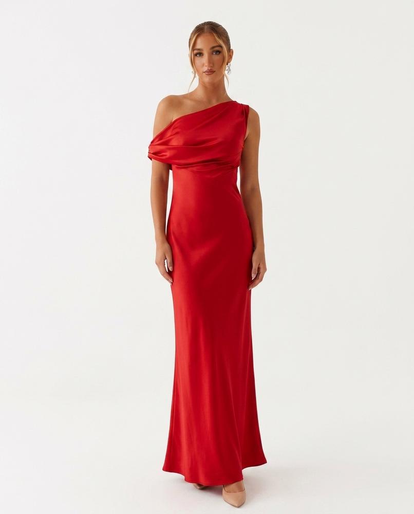 Nord Wear - Zilad | Asymmetrical Ruched Maxi Dress Women