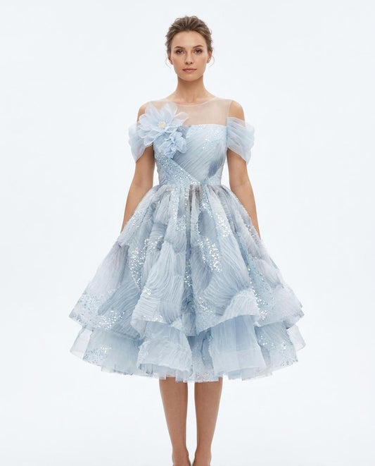 Nord Wear - Ruwen | Tiered Appliquéd Dress Women