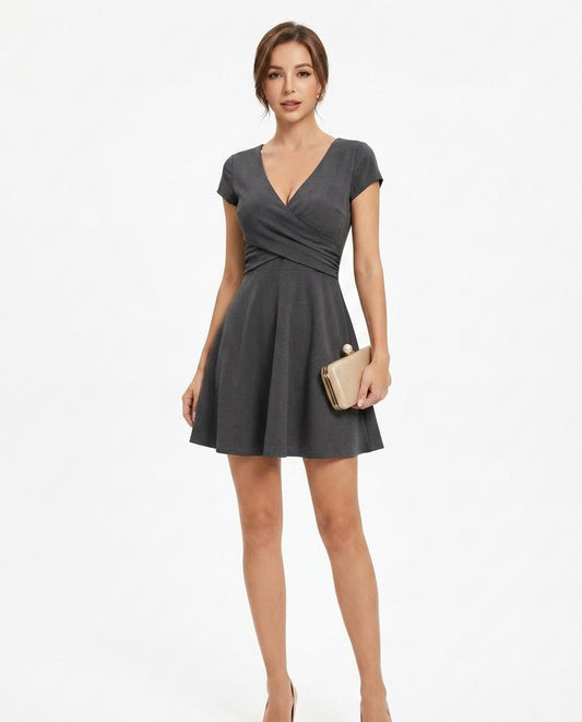 Nord Wear - Kevun | Draped V-Neck Dress Women