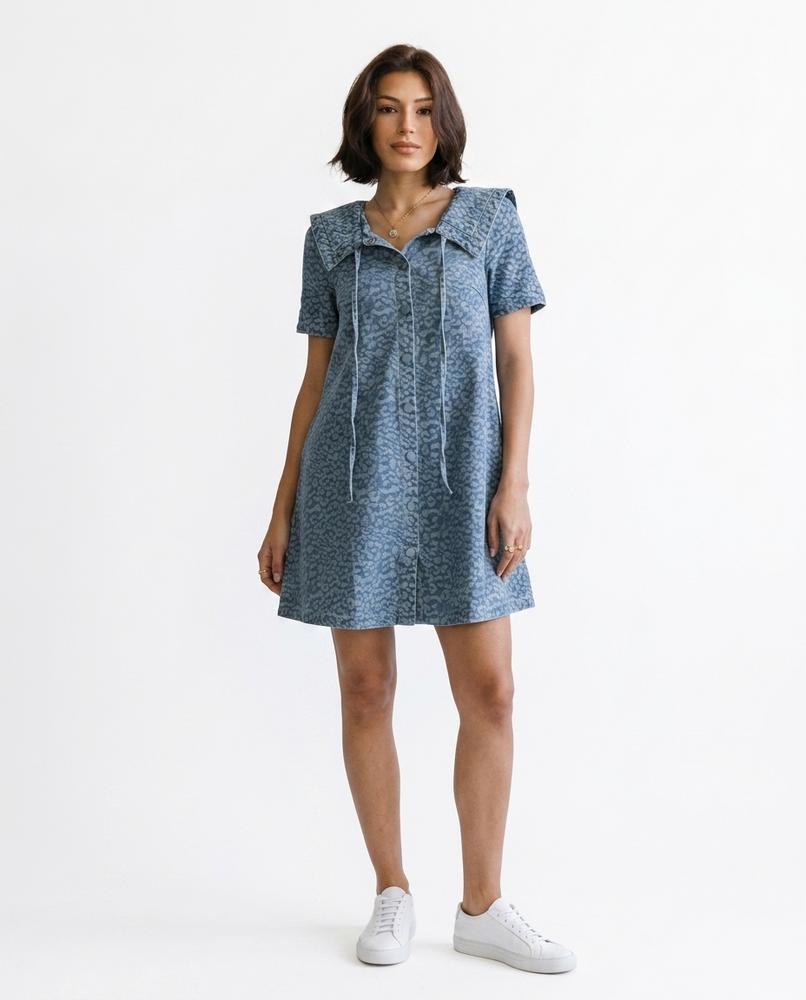 Nord Wear - Nabok | Jacquard Collared Dress Women