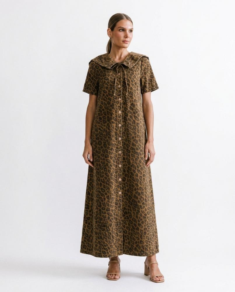 Nord Wear - Nabok | Jacquard Collared Dress Women