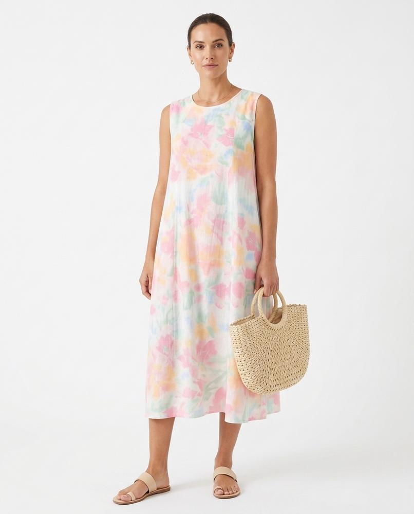 Nord Wear - Medur | Sleeveless Floral Midi Dress Women
