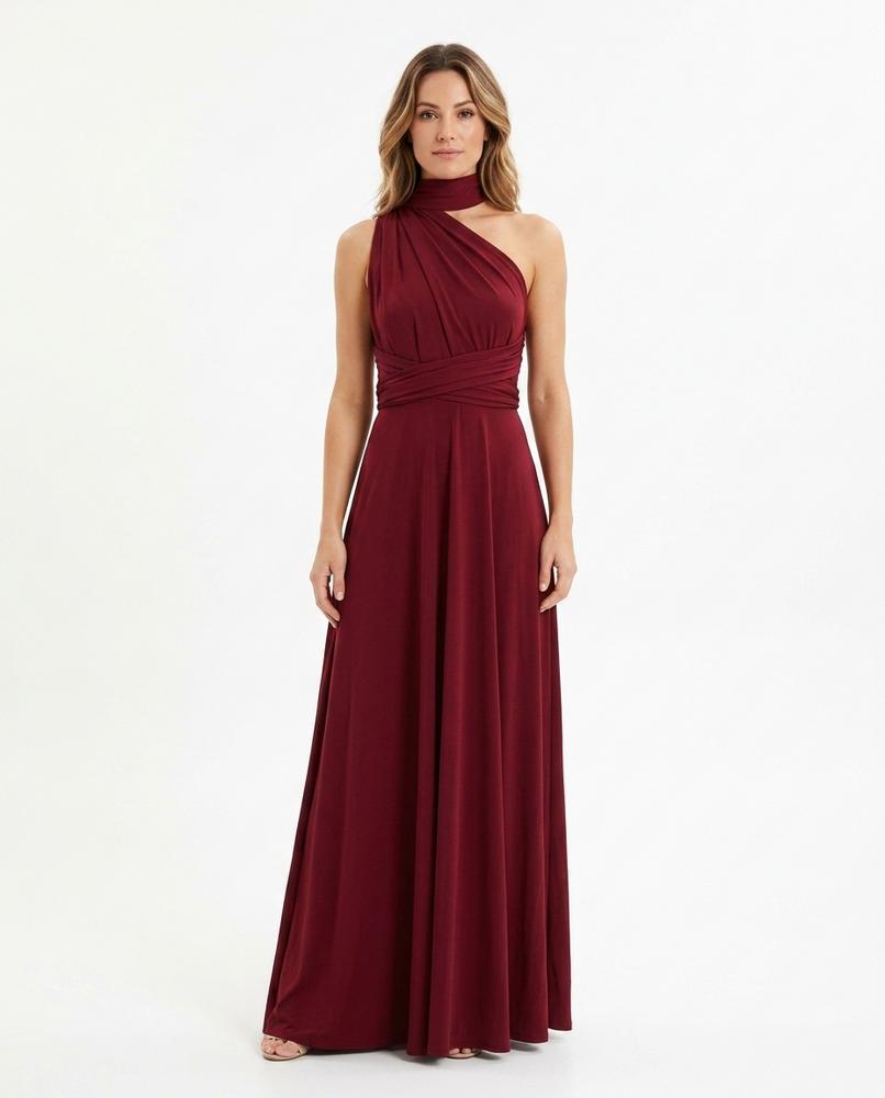 Nord Wear - Demok | Asymmetrical Floor-Length Maxi Dress Women