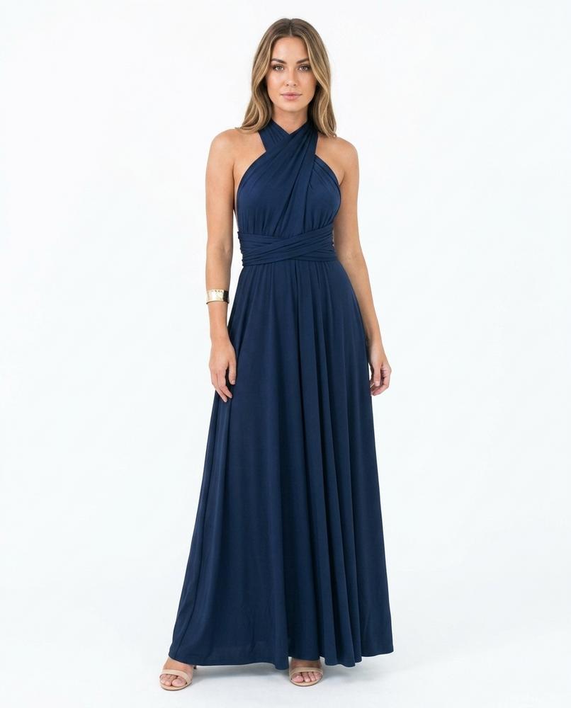 Nord Wear - Demok | Asymmetrical Floor-Length Maxi Dress Women