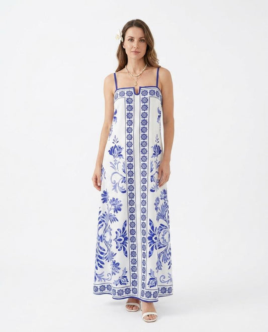 Nord Wear - Novas | Patterned Sleeveless Maxi Dress Women
