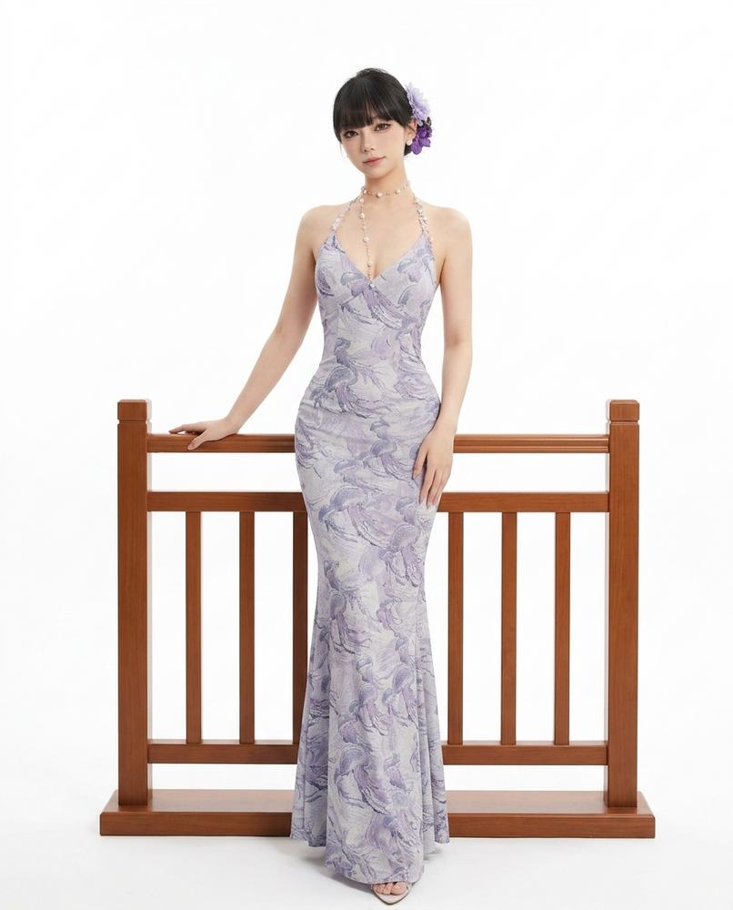 Nord Wear - Demur | Halterneck Mermaid Dress Women