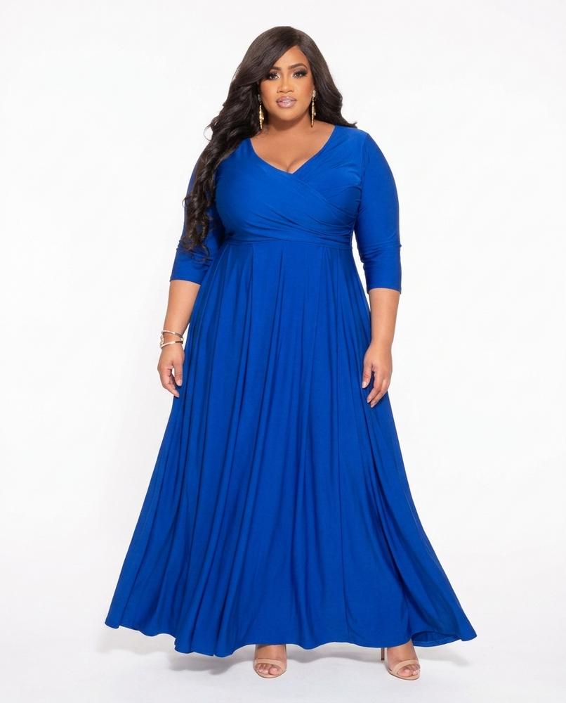Nord Wear - Lezer | Draped Flowing Maxi Dress Women