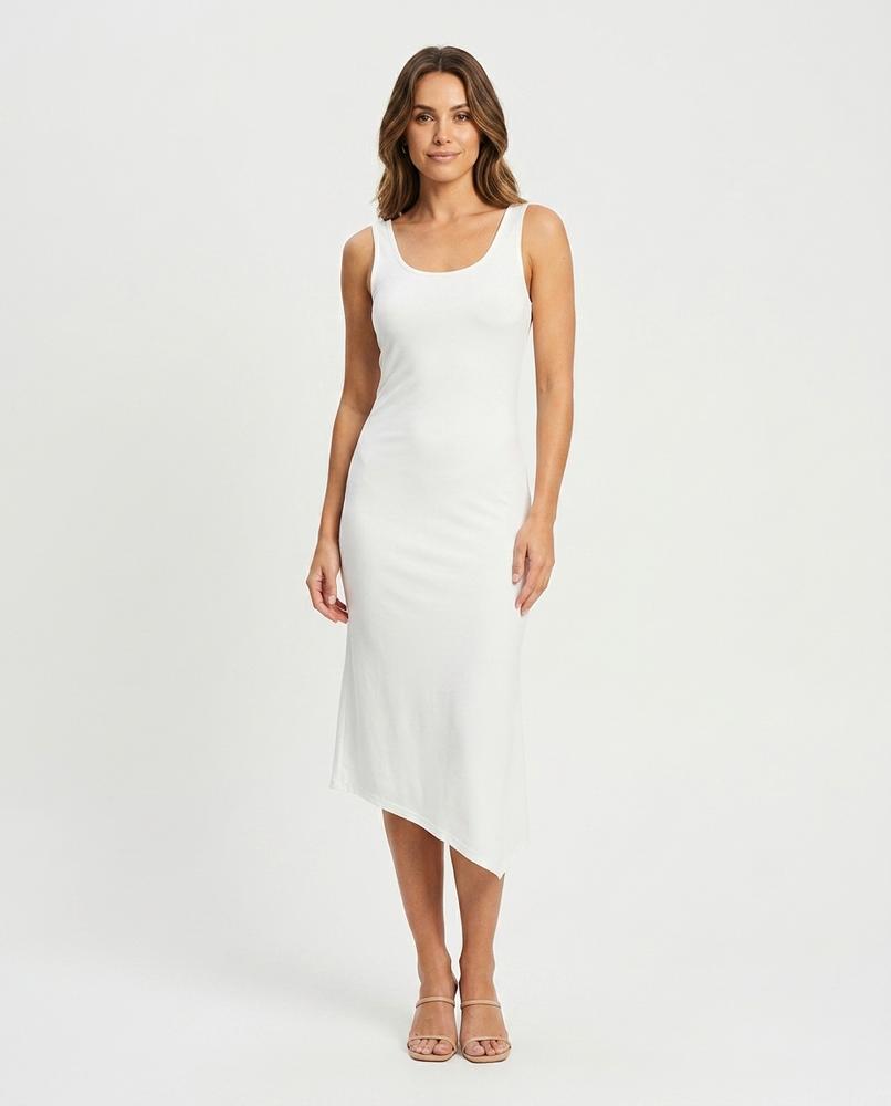 Nord Wear - Aopos | Sleeveless Fitted Midi Dress Women