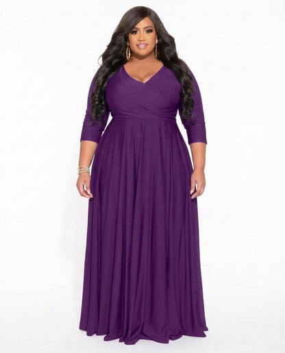 Nord Wear - Lezer | Draped Flowing Maxi Dress Women