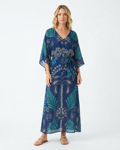 Nord Wear - Eohik | Printed Flowing Maxi Dress Women