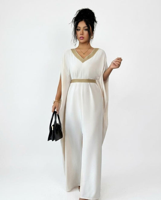 Nord Wear - Yifit | Cape-Sleeve Wide-Leg Suit Women