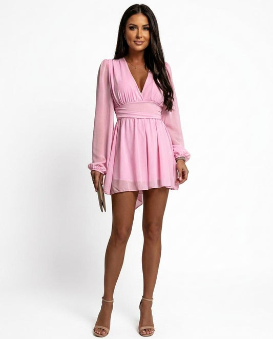 Nord Wear - Vulun | Long-Sleeved V-Neck Dress Women