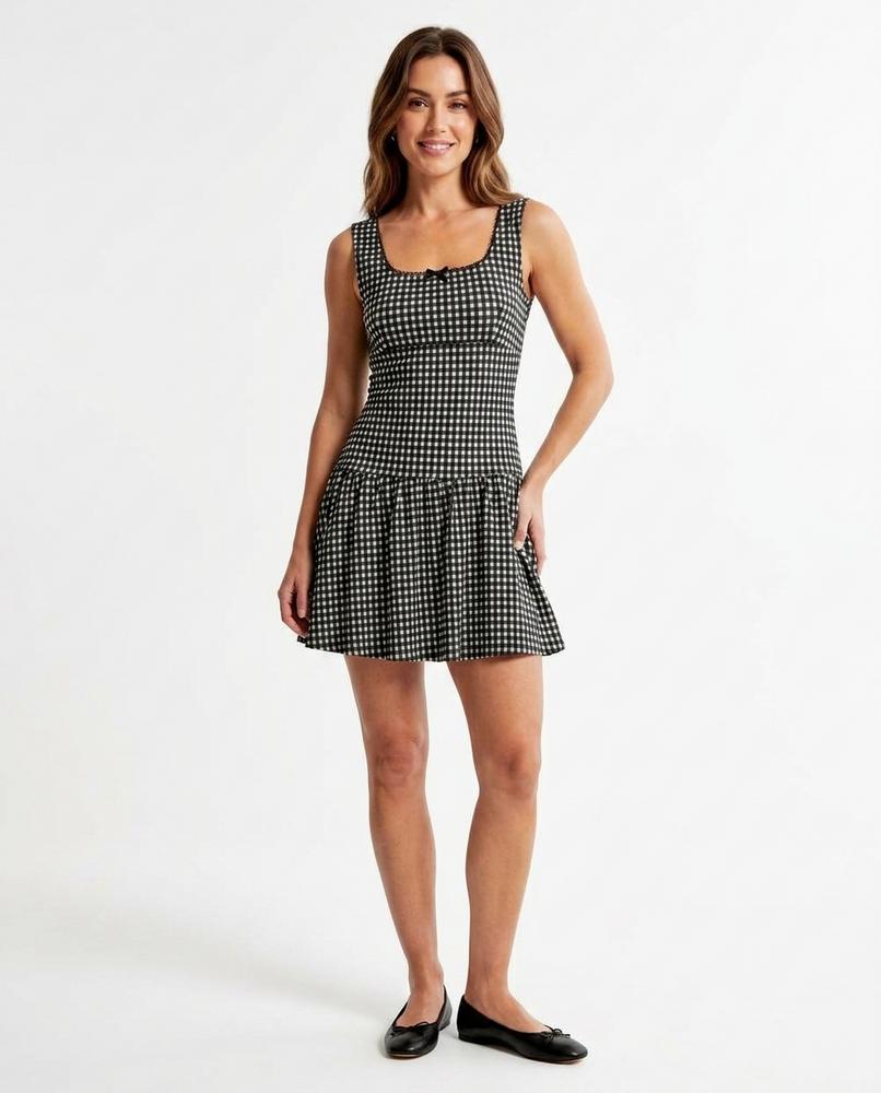 Nord Wear - Yiwev | Checkered Sleeveless Mini Dress Women