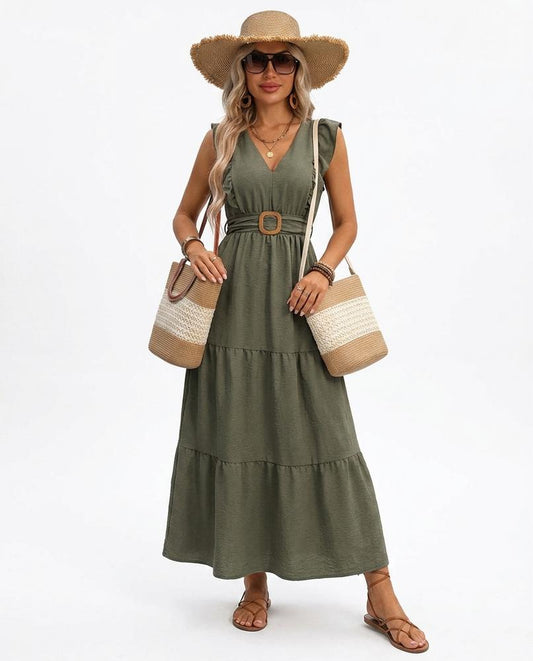 Nord Wear - Dadan | Tiered Ruffled Maxi Dress Women
