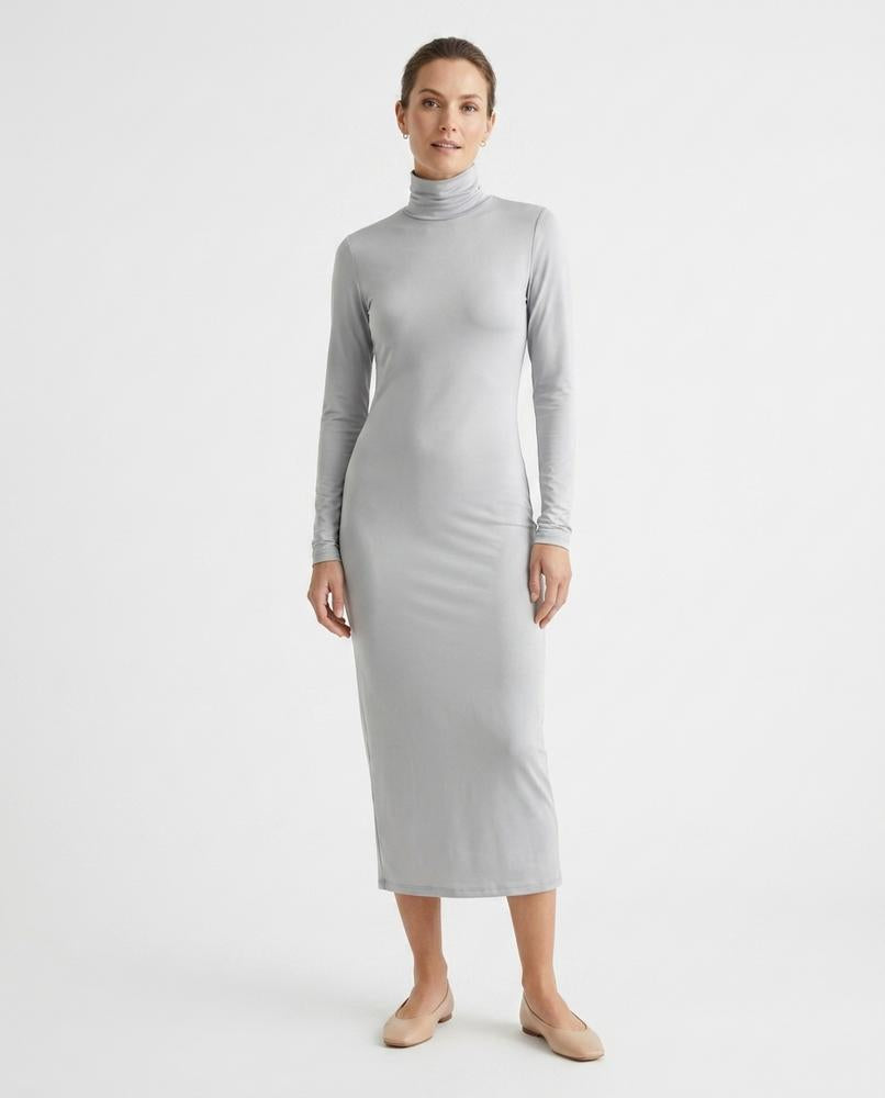 Nord Wear - Velor | Turtleneck Bodycon Midi Dress Women