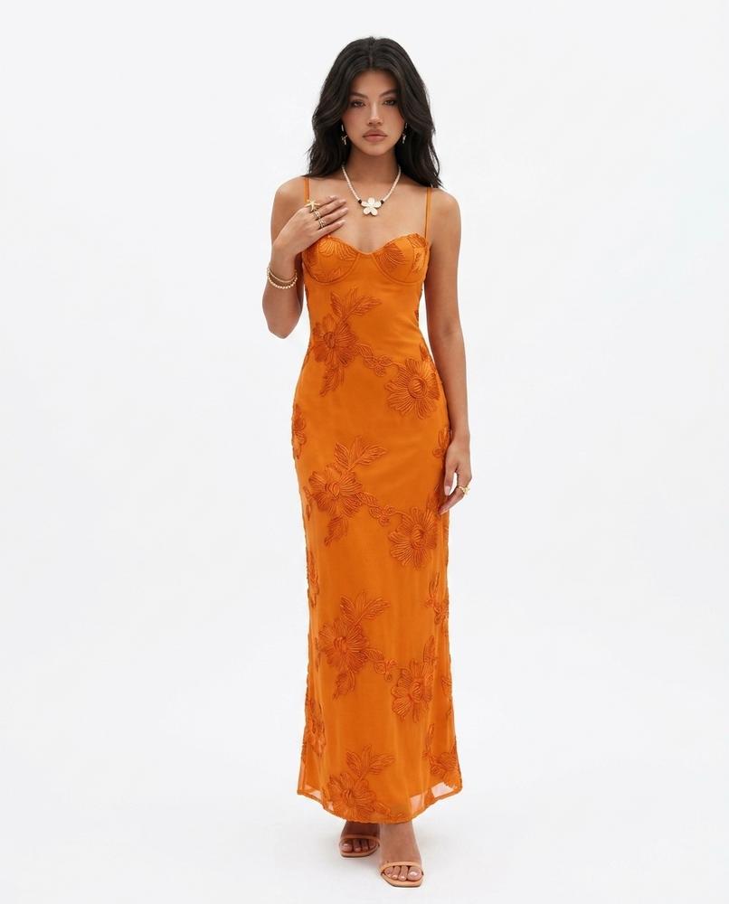 Nord Wear - Coren | Embroidered Bodycon Dress Women