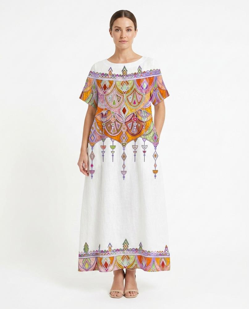 Nord Wear - Rosin | Printed Short-Sleeved Dress Women
