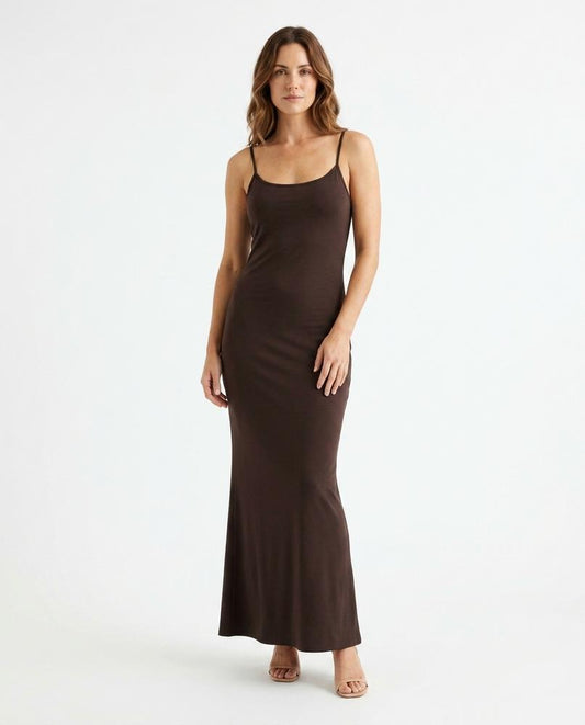Nord Wear - Miken | Spaghetti Strap Fitted Maxi Dress Women