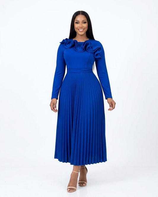 Nord Wear - Yoren | Pleated Ruffled Dress Women