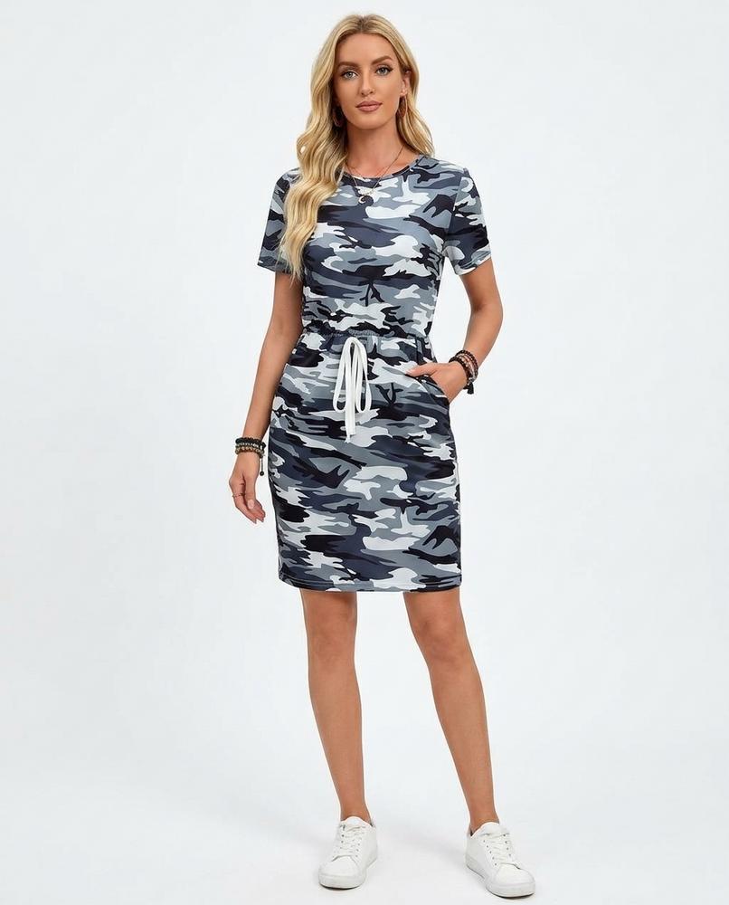 Nord Wear - Vivar | Camouflage Short-Sleeved Dress Women