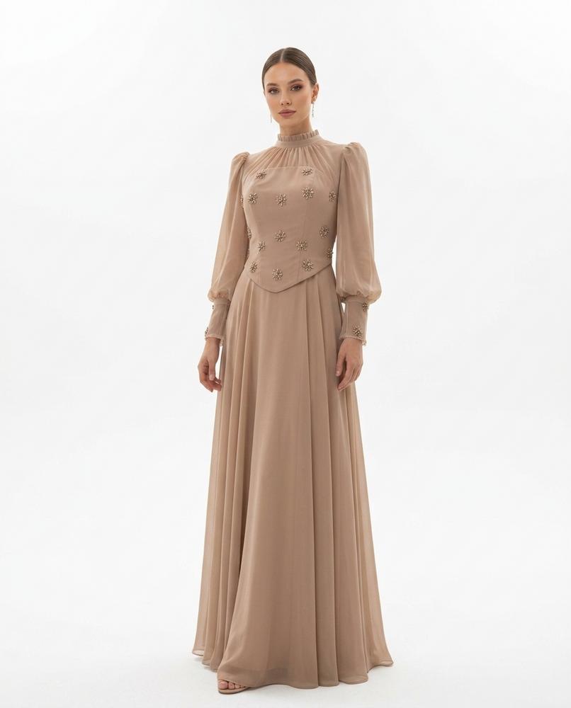 Nord Wear - Roven | Embellished High-Neck Dress Women