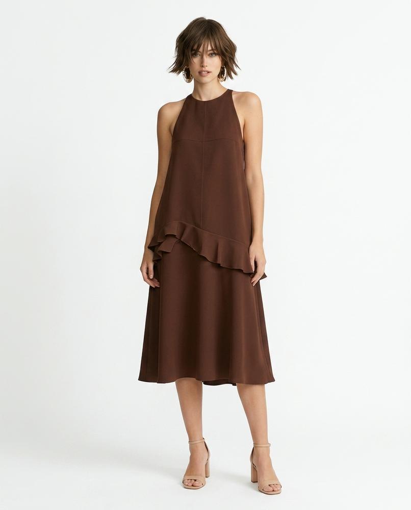 Nord Wear - Nerev | Ruffled Halterneck Dress Women