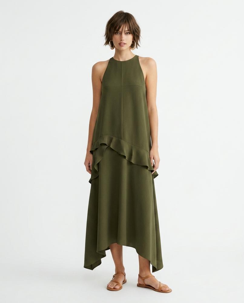 Nord Wear - Nerev | Ruffled Halterneck Dress Women