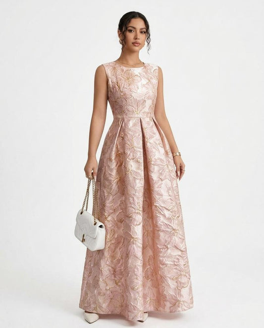 Nord Wear - Zekar | Jacquard Sleeveless Maxi Dress Women