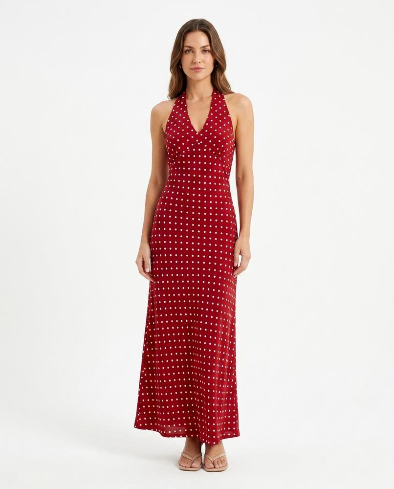 Nord Wear - Selom | Polka-Dot Sleeveless Dress Women