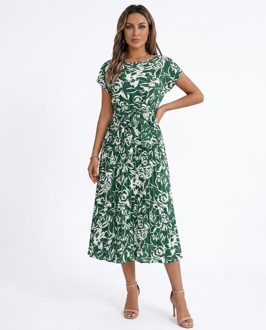 Nord Wear - Ledan | Pleated Floral Dress Women