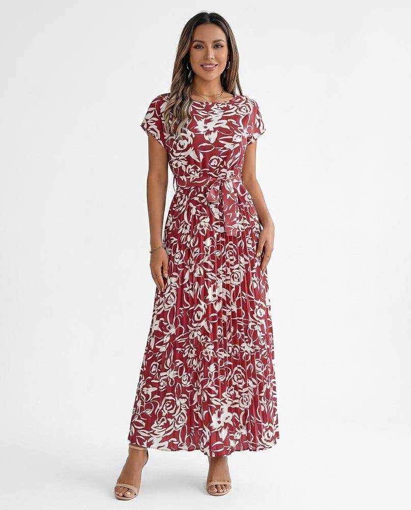 Nord Wear - Ledan | Pleated Floral Dress Women