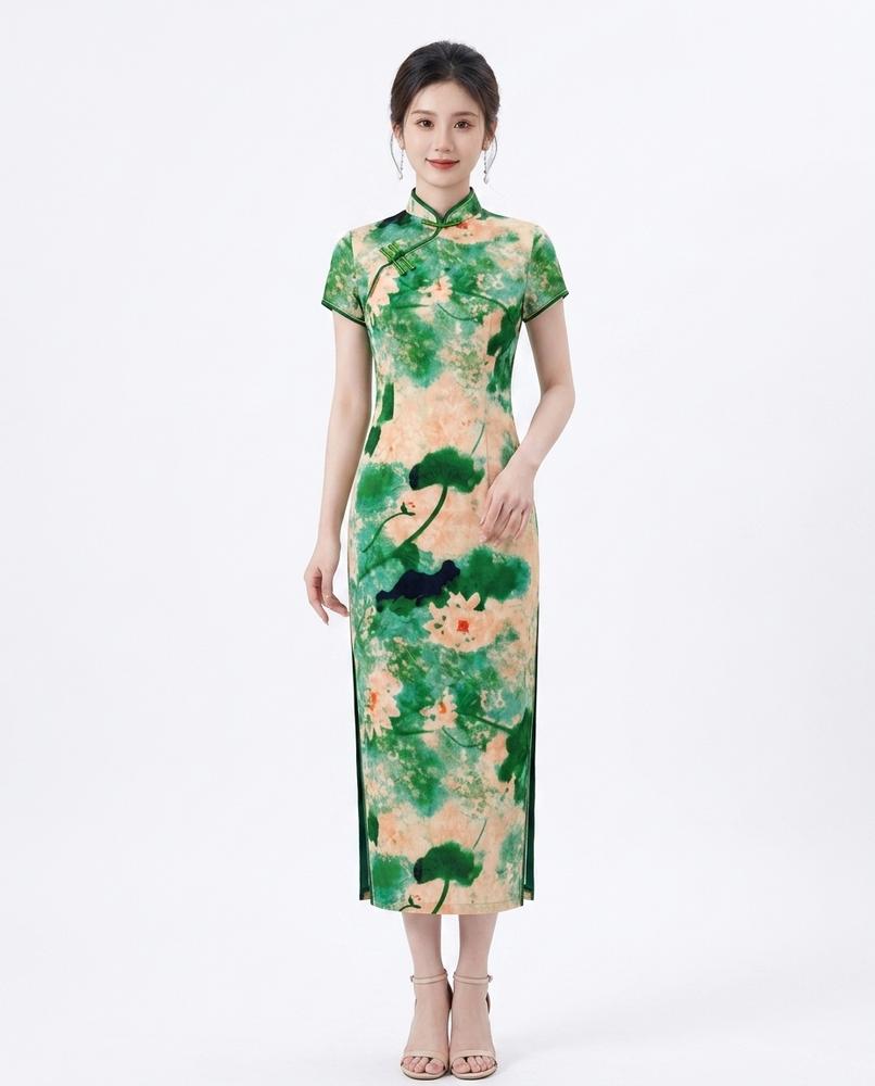 Nord Wear - Lomir | Printed Mandarin Collar Dress Women