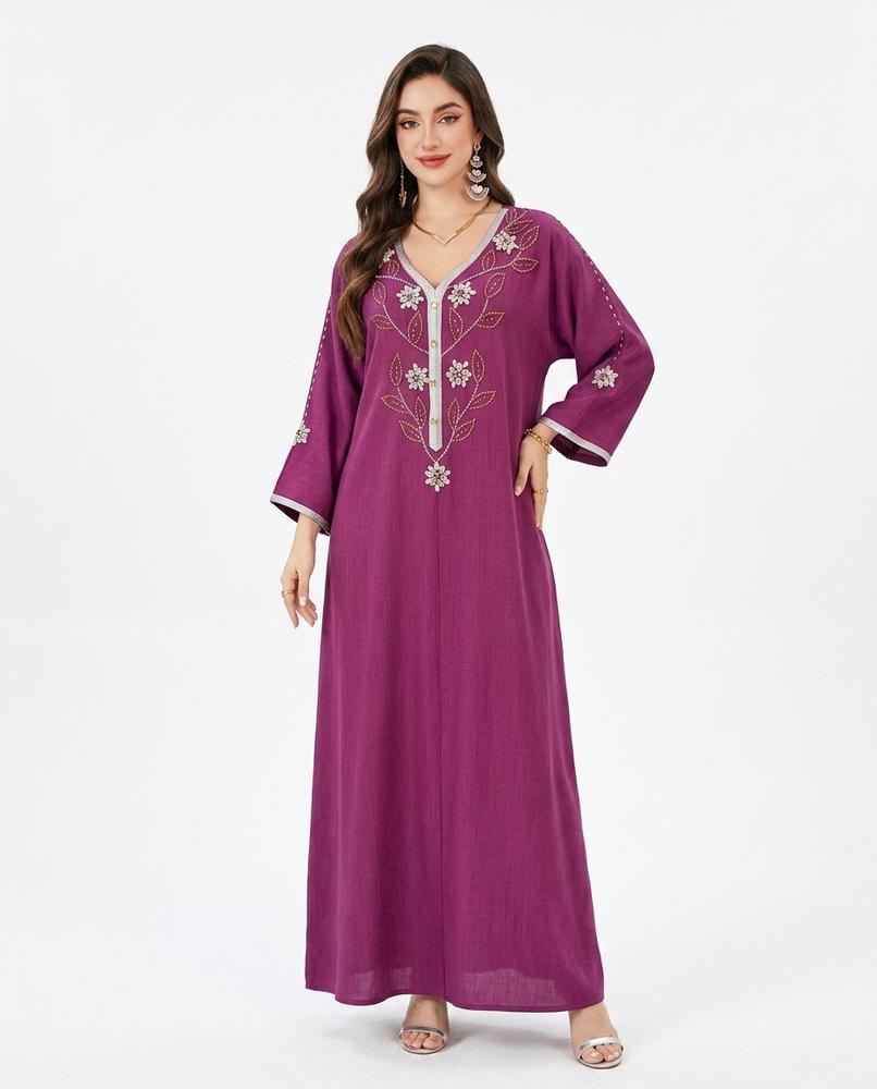 Nord Wear - Nimin | Embroidered Loose-Fit Dress Women