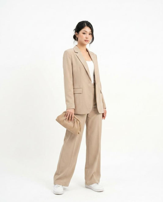 Nord Wear - Lenal | Relaxed Fit Single-Breasted Suit Women