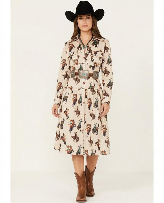 Nord Wear - Tamin | Button-Front Printed Dress Women