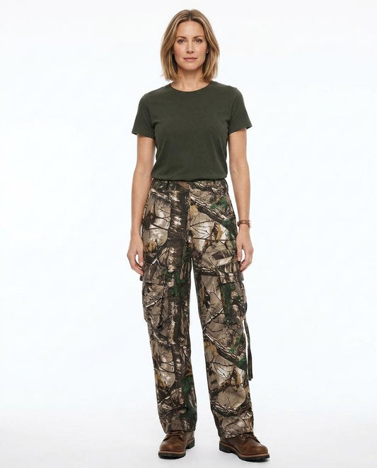Nord Wear - Lonal | Camouflage Straight-Leg Pants Women