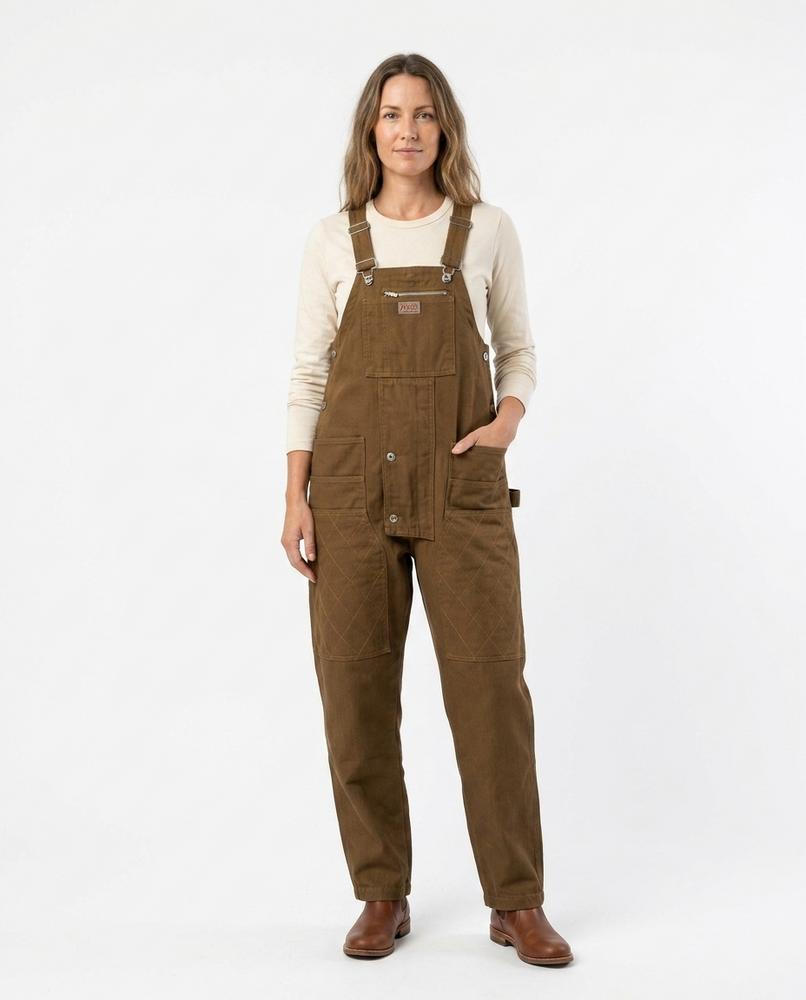 Nord Wear - Levin | Straight-Leg Bib-Front Pants Women