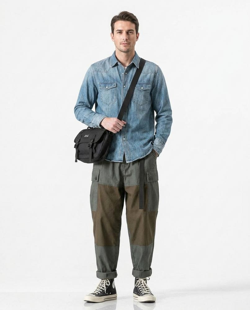 Nord Wear - Ketir | Patched Straight Fit Pants Men