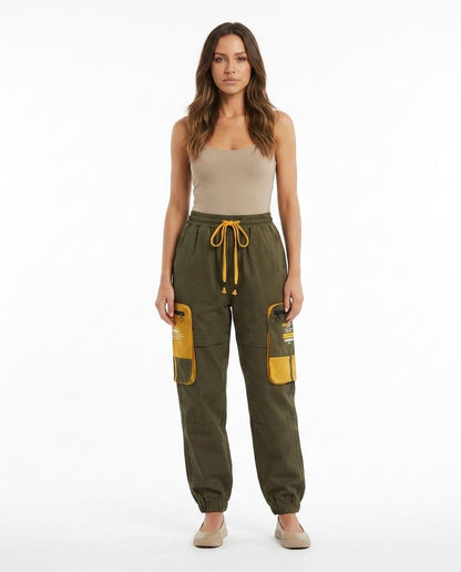Nord Wear - Vamer | Drawstring-Waist Cargo-Pocket Pants Women