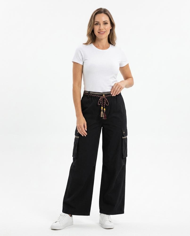 Nord Wear - Allev | Wide-Leg Embroidered Pants Women