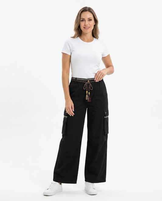 Nord Wear - Allev | Wide-Leg Embroidered Pants Women
