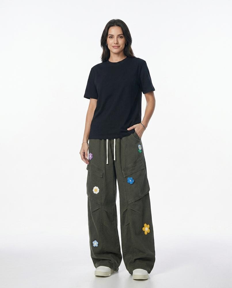 Nord Wear - Ranal | Wide-Leg Embroidered Pants Unisex