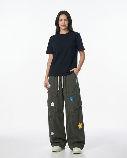 Nord Wear - Ranal | Wide-Leg Embroidered Pants Unisex
