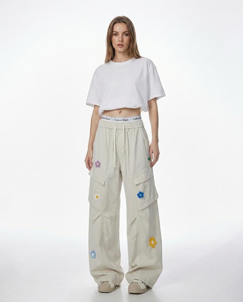 Nord Wear - Ranal | Wide-Leg Embroidered Pants Unisex