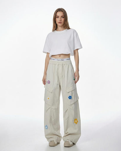 Nord Wear - Ranal | Wide-Leg Embroidered Pants Unisex