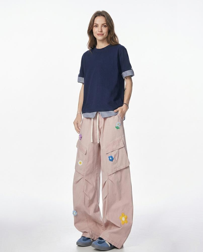 Nord Wear - Ranal | Wide-Leg Embroidered Pants Unisex
