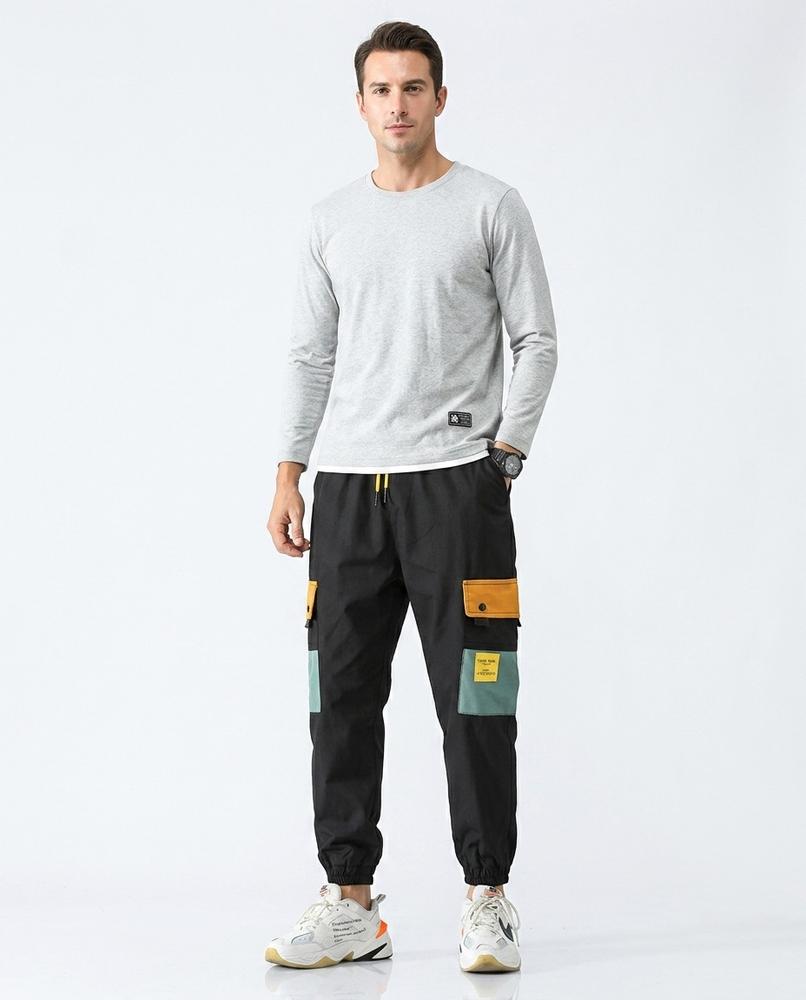 Nord Wear - Kemer | Color-Block Cuffed Pants Men